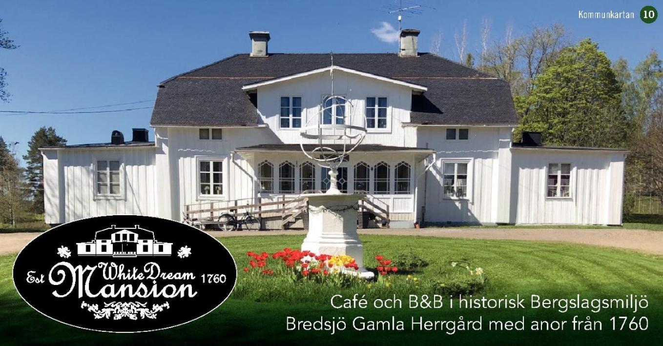 Bed & Breakfast Bredsjoe Gamla Herrgard White Dream Mansion Hällefors